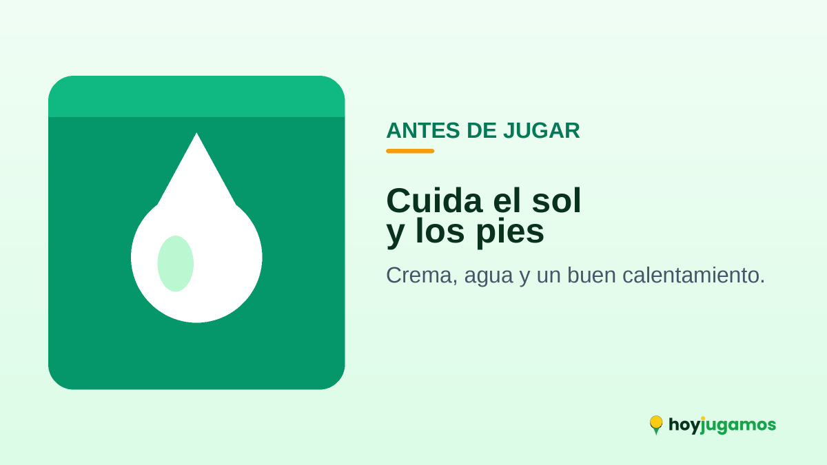 Hidratación y protección para jugar en la playa