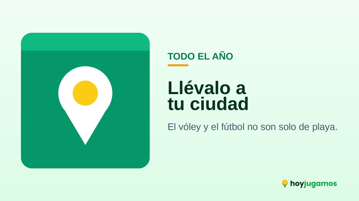 Encuentra partidas en tu ciudad con HoyJugamos