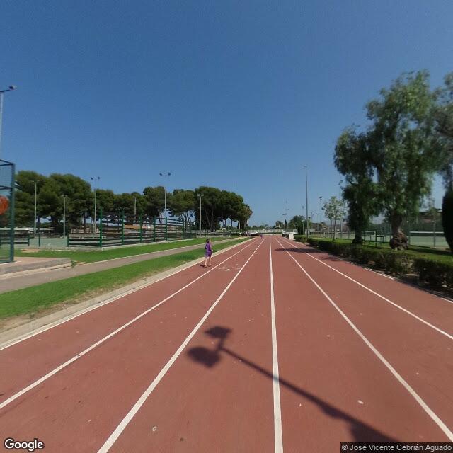 Pista en Blasco Ibáñez